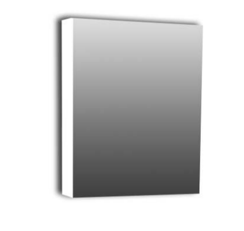 Opera white cabinet mirror 450x140x600mm, , medium-null