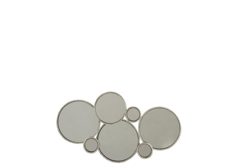 Mirror 6 circles silver, , medium-null