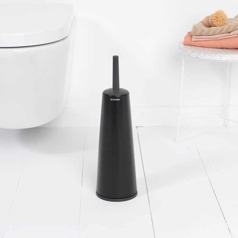 Brabantia renew toilet brush & holder black, , medium-null