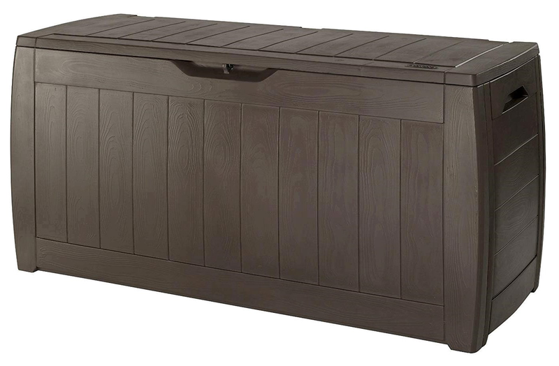 Keter hollywood μπαουλο αποθηκευσης 117.5x45x57.3cm 270l καφε, , medium image number null