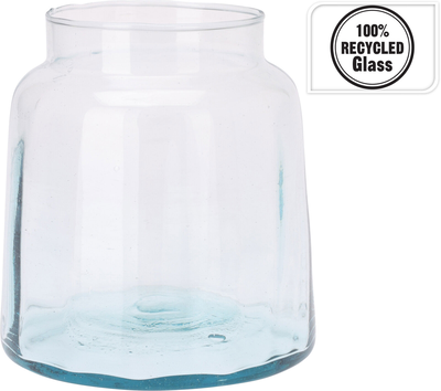 Vase recycled glass 148xh150mm &oslash;97mm, , medium