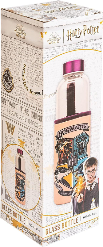 Harry potter glass bottle 500ml, , medium-null