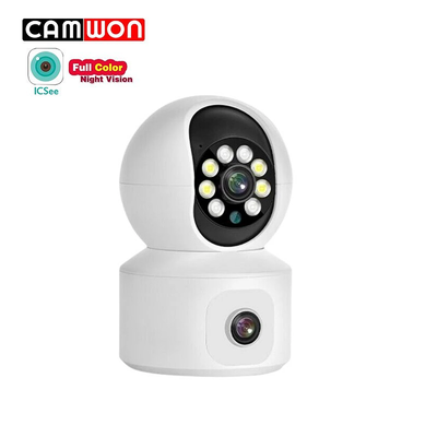 Camwon wip-pt200m | dual-lens robotic Wi-Fi ip camera 2 mpixel night vision microsd - white, , medium