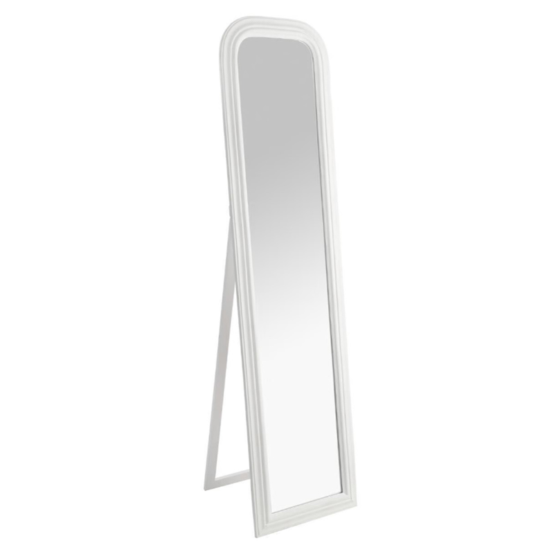 Mirror in stand 160x40cm silver-null