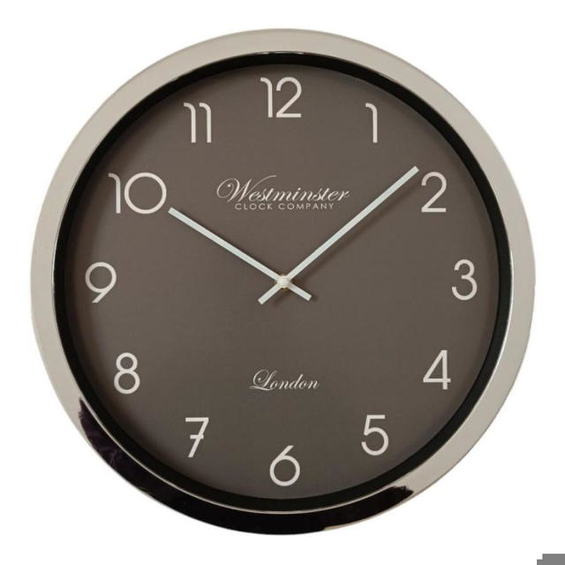 Wall clock 40cm - grey, , medium-null