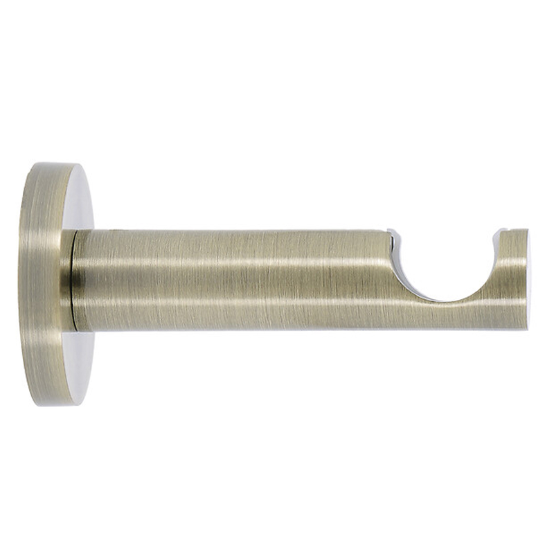 Product image: Mobois double curtain rod support base d28/20 95-175 gold mat-null
