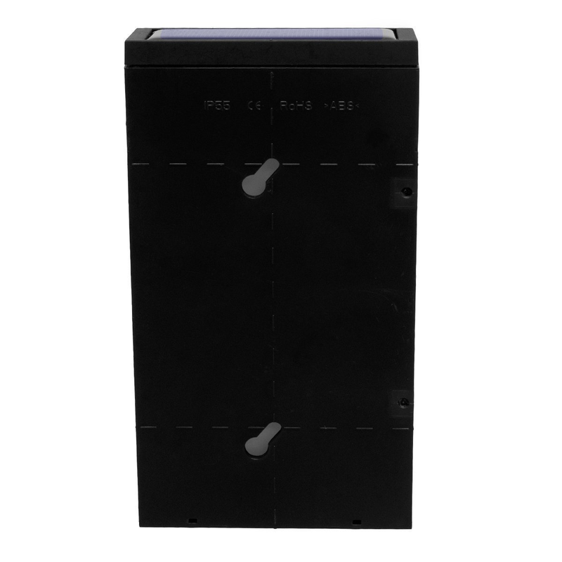 71512 αυτόνομο ηλιακό φωτιστικό led smd 1w 100lm με ενσωματωμένη μπαταρία 1000mAh – φωτοβολταϊκό πάνελ με αισθητήρα ημέρας-νύχτας για αρίθμηση δρόμου με αριθμό 2 αδιάβροχο ip55 ψυχρό λευκό 6000k, , medium-null