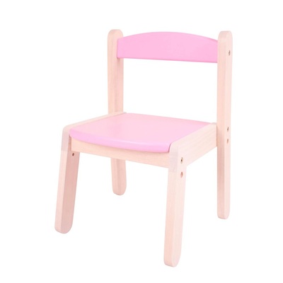 Stacking chair pink