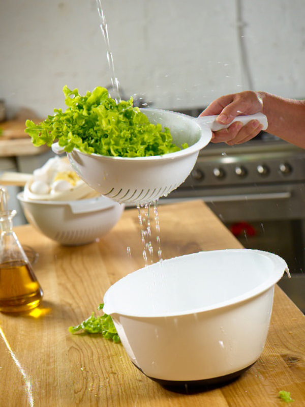 Curver colander with handle, , medium-null