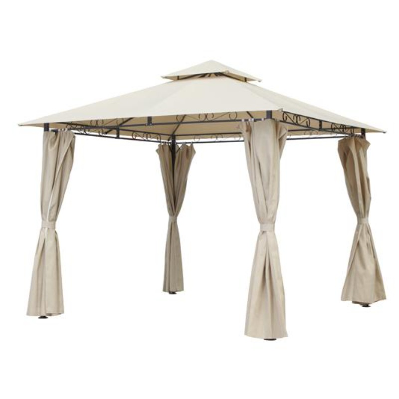 4 curtains for metal gazebo 3x3m - curtains only, , medium image number null