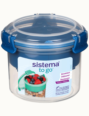 Sistema togo breakfast 530ml 21355, Minty Teal,ocean Blue, medium