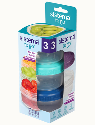Sistema togo mini bites 130ml 3pcs 21467