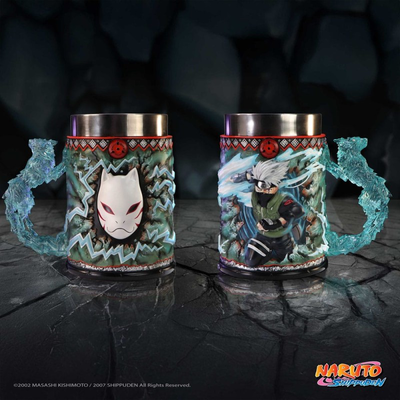 Nemesis now naruto shippuden kakashi tankard 17cm, , medium