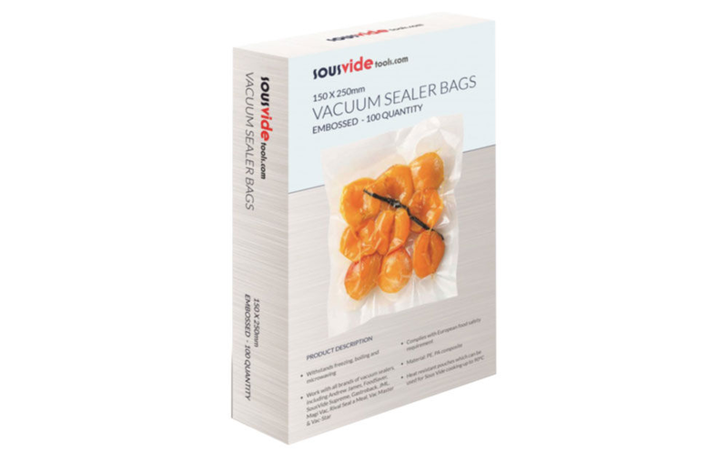 150 x 250mm vacuum sealer bags (embossed) x 100pcs, , medium image number null