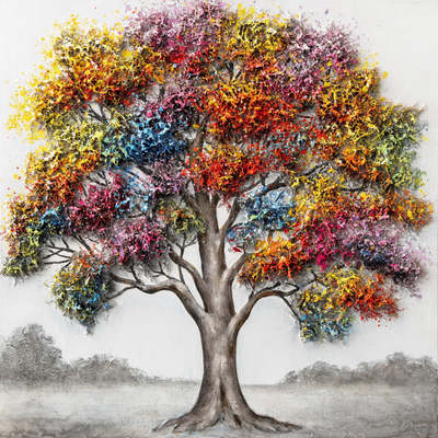 Oil painting 100x100cm, , medium