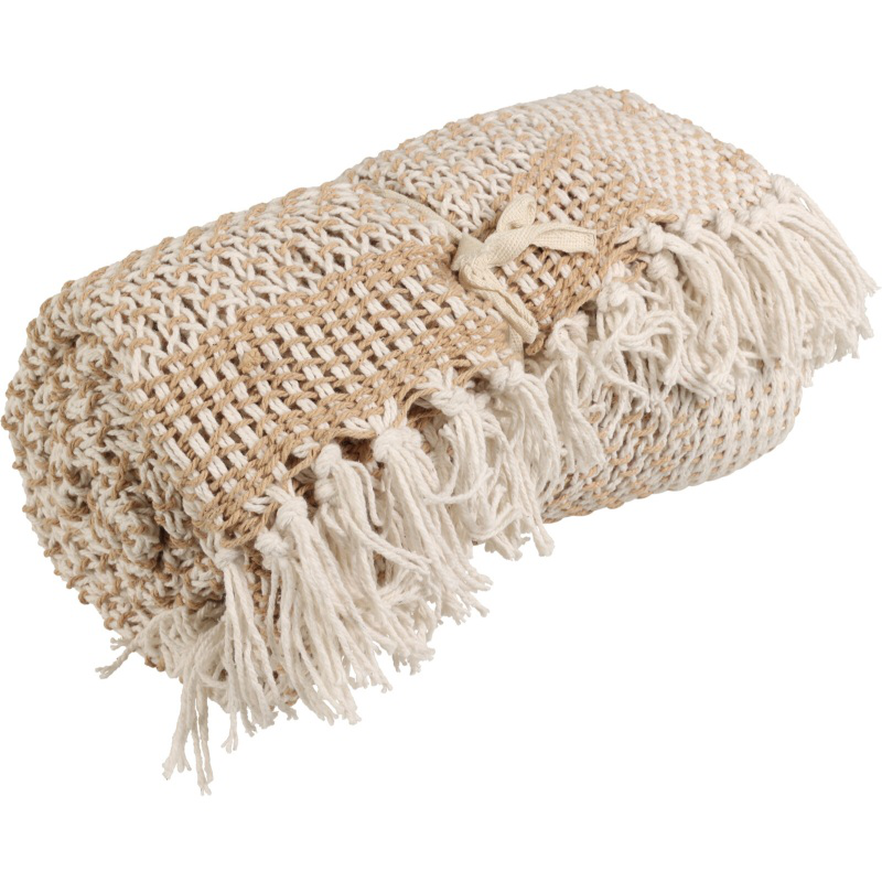 Melange throw 170x130cm - assorted colors, , medium image number null