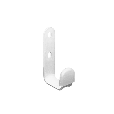 Hangers with 1 hook model 9 80x130mm metallic white