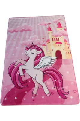 Kids carpet #awm-27346, Pink, medium