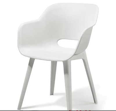 Keter akola cuphair white 68x59x80cm/625223 WHITE /625224 GRAPHITE, , medium