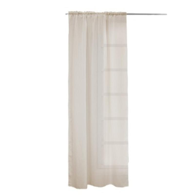 Easy home tabla curtain with tape 140x270cm - beige, , medium