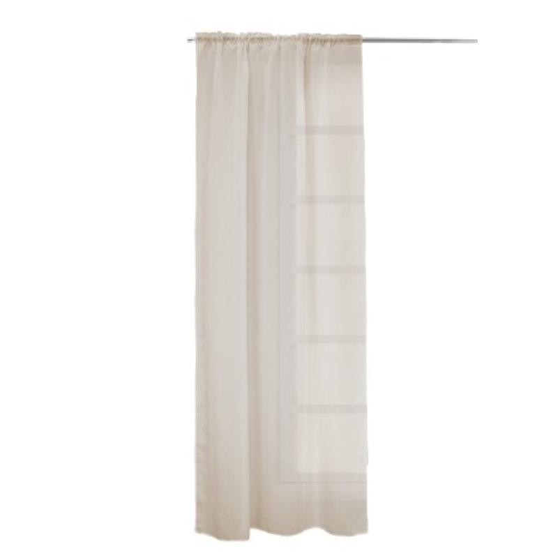 Product image: Easy home tabla curtain with tape 140x270cm - beige, , medium-null