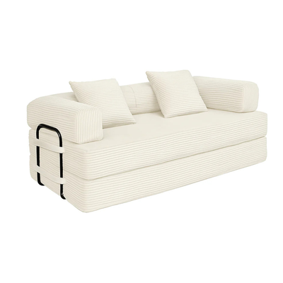 &Lambda;&epsilon;&upsilon;&kappa;ό&sigmaf; &Kappa;&alpha;&nu;&alpha;&pi;έ&sigmaf;-&Kappa;&rho;&epsilon;&beta;ά&tau;&iota; Teddy, White, medium