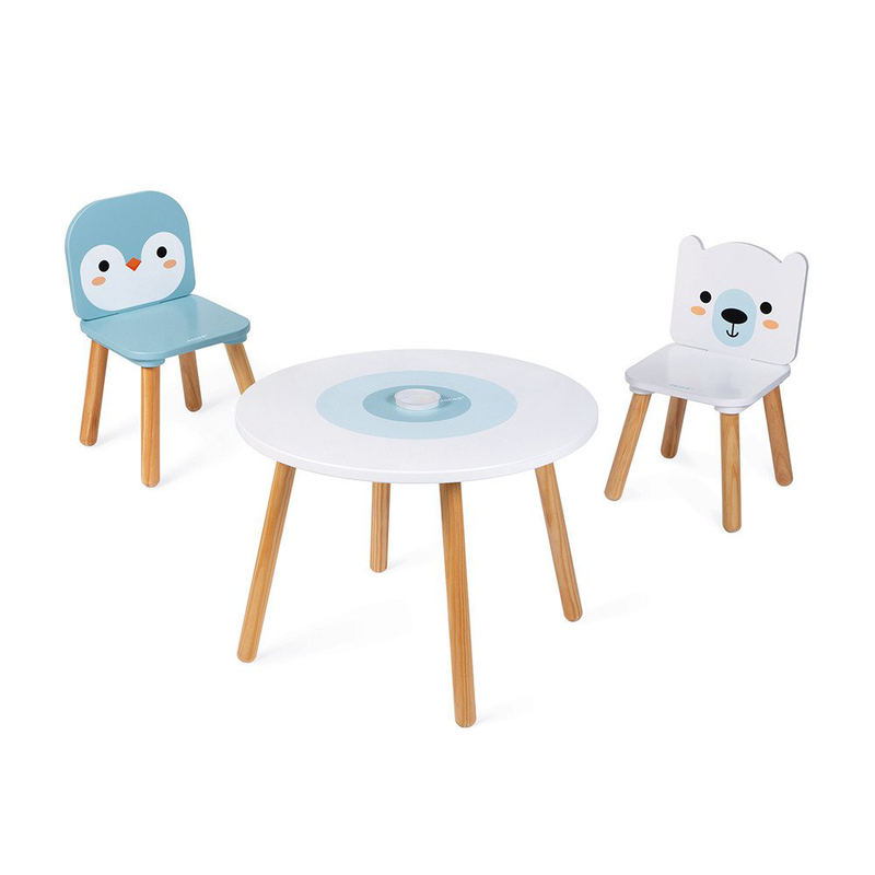 Product image: Table and 2 chairs - polar, , medium-null