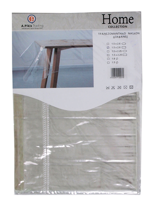 Tablecloth clear 150x225cm oblong, , medium