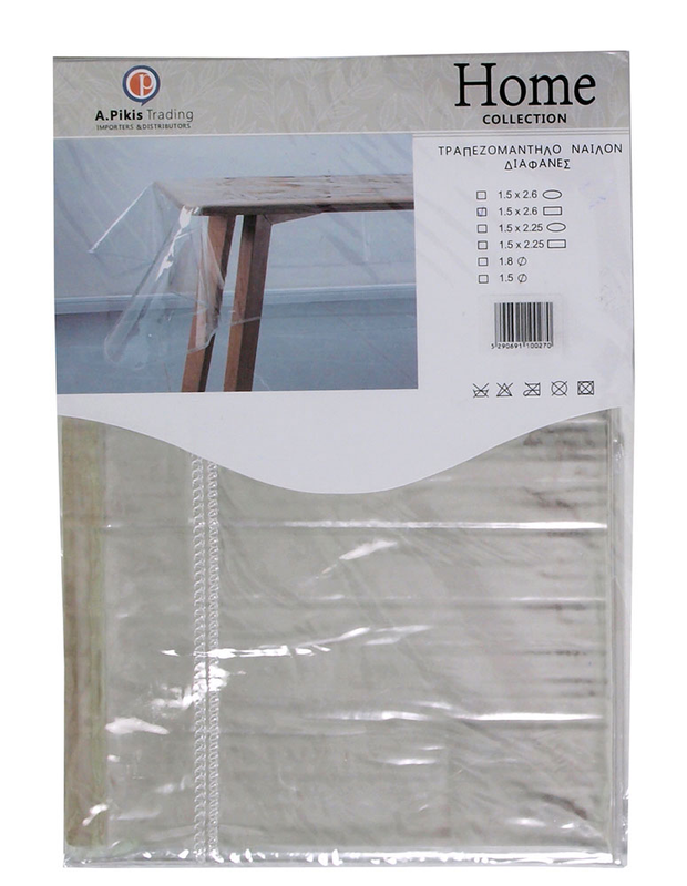 Tablecloth clear 150x225cm oblong, , medium-null