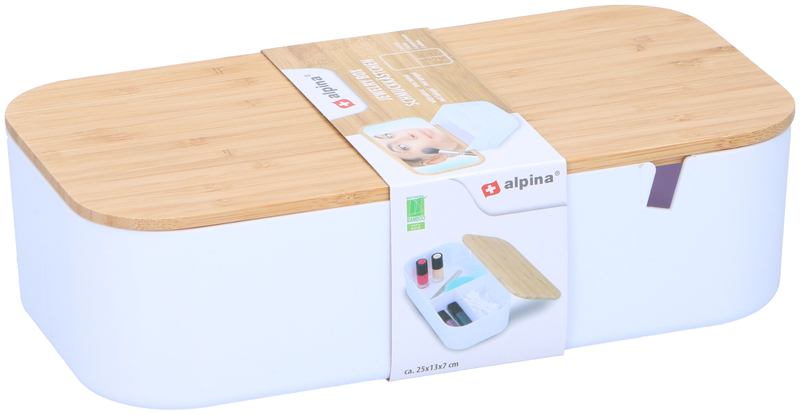 Alpina jewelry box with mirror 25x13x7cm, , medium-null