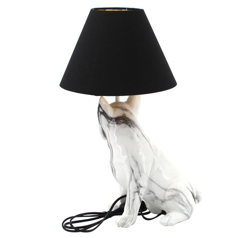 Product image: French bulldog table lamp, , medium-null