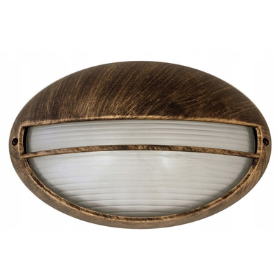 Hektor wall-mounted garden light gold antique, , medium
