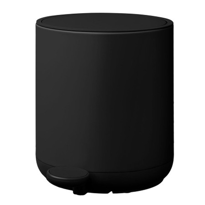 Marva scandi waste bin black 5l, , medium-null