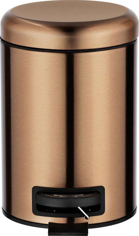 Product image: Wenko pedal bin leman 3l metallic copper, , medium-null