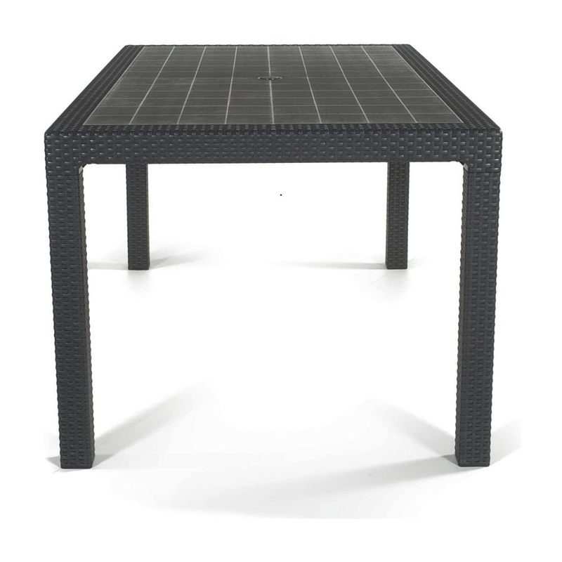 Product image: Keter melody τραπέζι κήπου, κομψή rattan όψη, ανθεκτικό & κατάλληλο για 6 άτομα, , medium-null