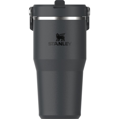 Classic iceflow flip straw tumbler 0.60l, Black, medium