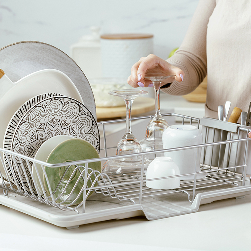 Nava misty metal dish dryer 11x30x48cm, , medium-null
