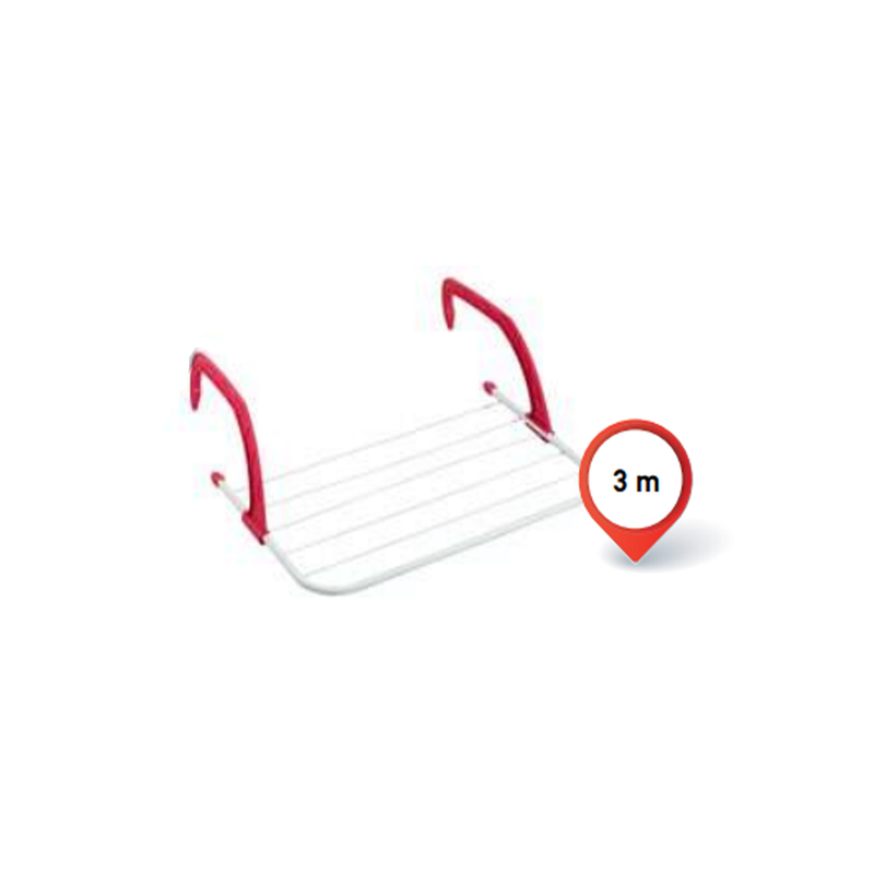 Product image: Radiator clothes drying racks 3m fly, , medium-null