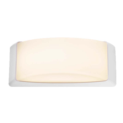 Sunlight 1xe27 wall light white ip65 l320xw129xh130mm