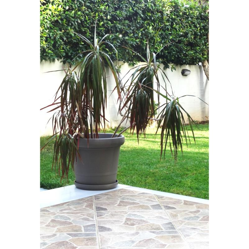 Viomes gea flower pot 9l - anthracite, , medium image number null