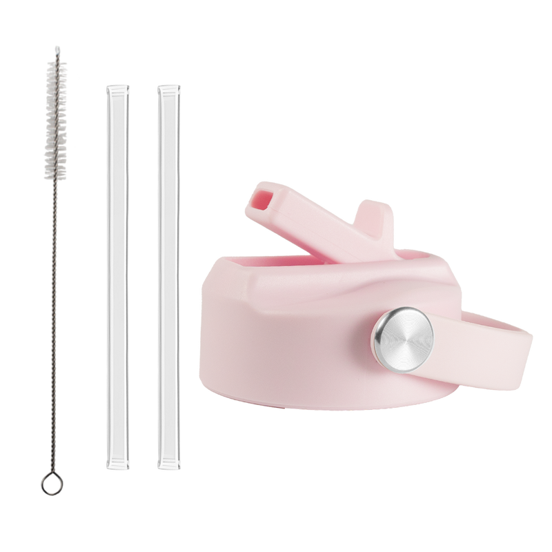 Black dozze water bottle straw lid-null