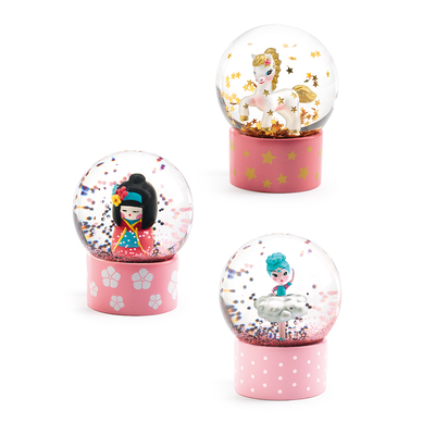 Little big room mini snow globes 9 snowglobes display - so cute, , medium