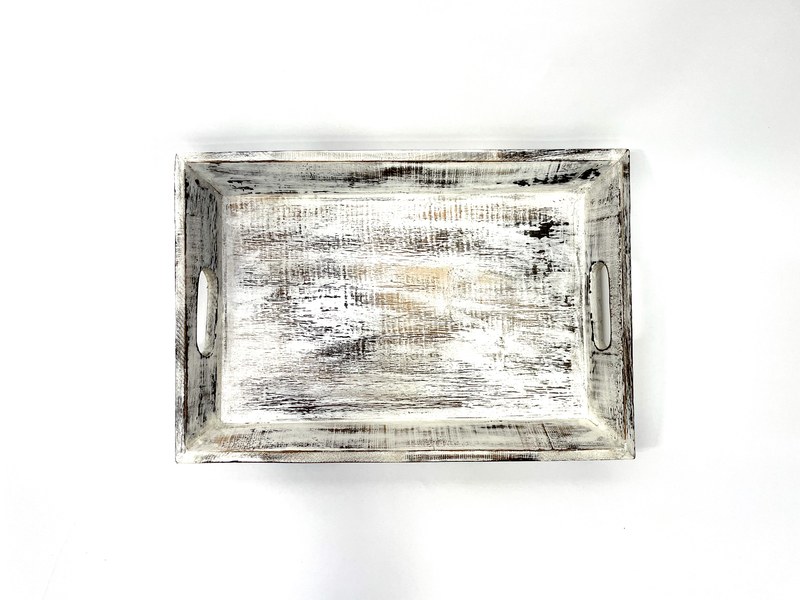 Serving tray white, , medium-null