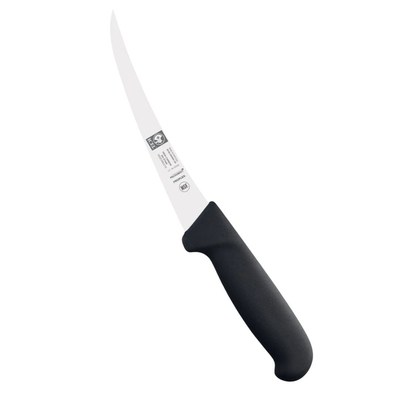 Product image: Icel μαχαίρι αποκοπής 13 cm με καμπυλωτή λεπίδα και μαύρη λαβή 281.3855.13, , medium-null