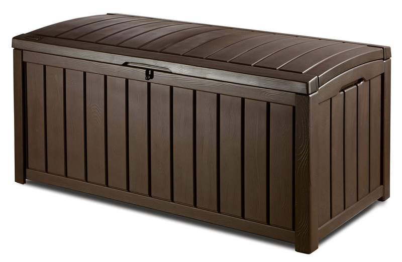 Product image: Keter glenwood μπαοyλο αποθηκευσης 128x65x61cm 390l καφε, , medium-null