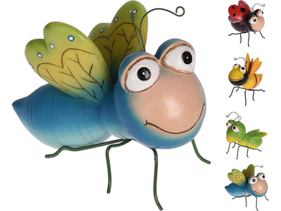 Insect on metal legs 4 assorted designs, , medium
