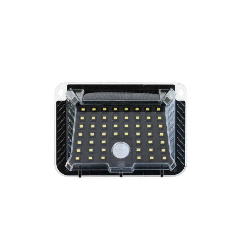 Ezsolar led solar sensor wall light 265l - black, , medium image number null