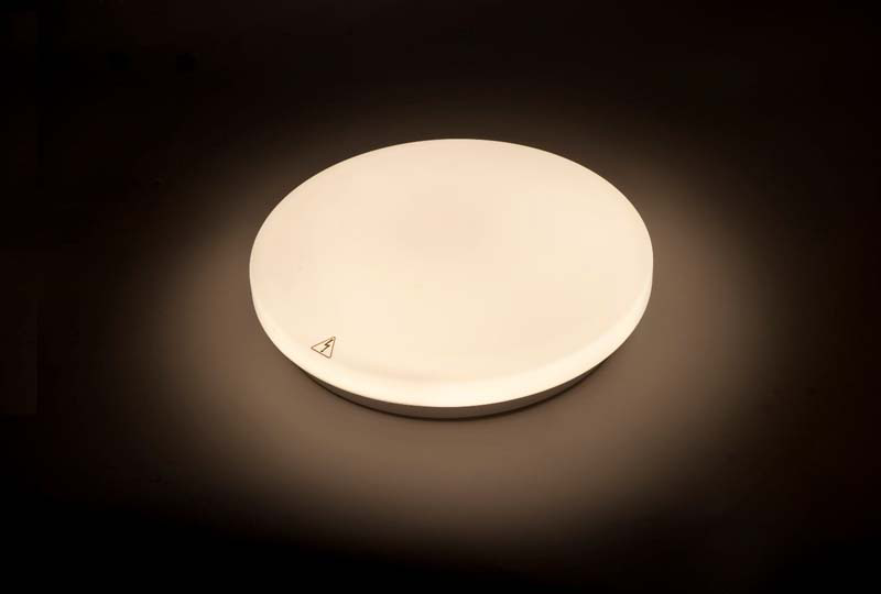J&c led 14w φωτιστικο οροφης πλαφονιερα 3000k ip20 ø260mm, , medium-null