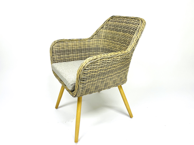 Plastic rattan chair, , medium