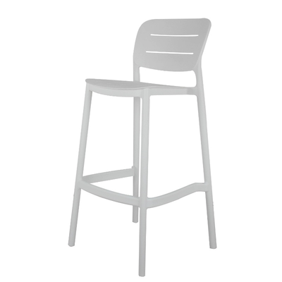 Erica outdoor stool h75cm - white, , medium